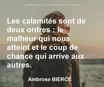 Citation de Ambrose BIERCE