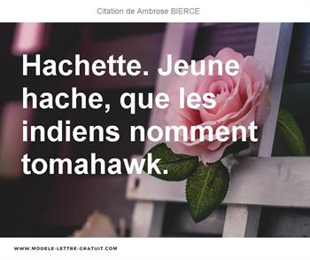 Citations Ambrose BIERCE