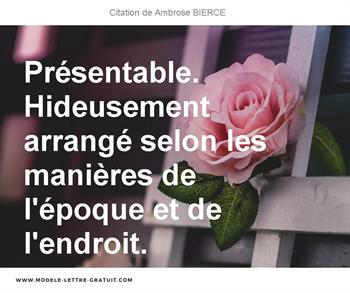 Citations Ambrose BIERCE