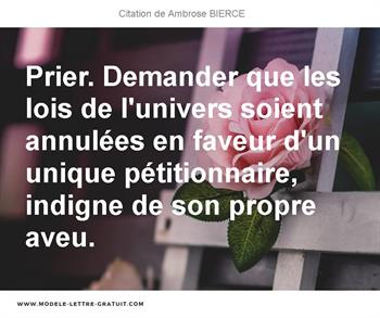 Citations Ambrose BIERCE