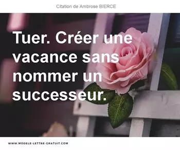 Citations Ambrose BIERCE