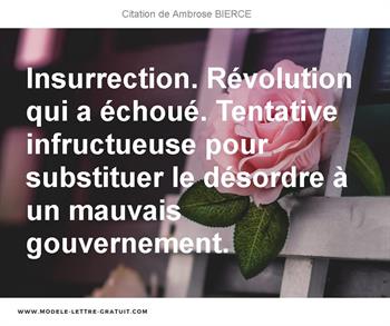 Citations Ambrose BIERCE