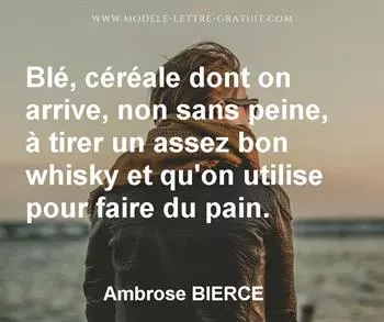 Citation de Ambrose BIERCE