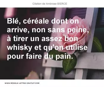 Citations Ambrose BIERCE