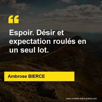 Citation Ambrose BIERCE