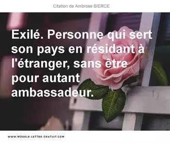 Citations Ambrose BIERCE