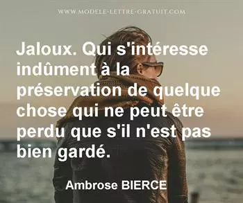 Citation de Ambrose BIERCE