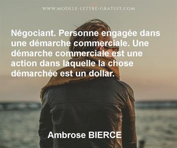 Citation de Ambrose BIERCE