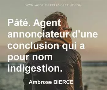 Citation de Ambrose BIERCE