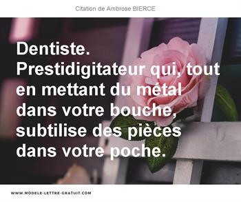 Citations Ambrose BIERCE