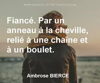 Citation de Ambrose BIERCE
