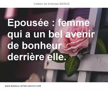 Citations Ambrose BIERCE