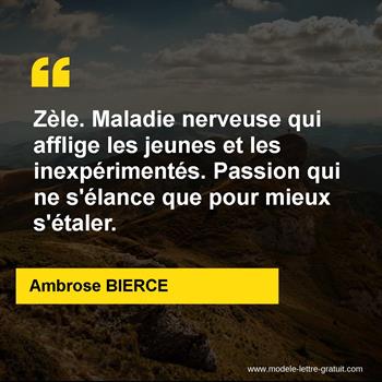 Citation de Ambrose BIERCE