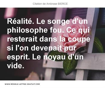 Citations Ambrose BIERCE
