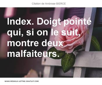 Citations Ambrose BIERCE