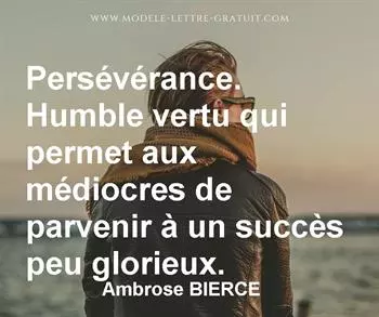 Citation de Ambrose BIERCE