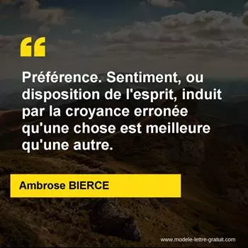 Citation Ambrose BIERCE
