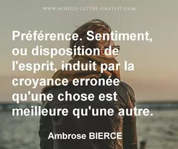 Citation de Ambrose BIERCE