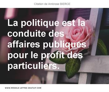 Citations Ambrose BIERCE