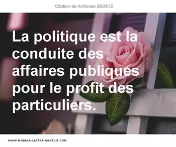Citations Ambrose BIERCE