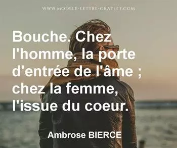 Citation de Ambrose BIERCE