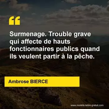 Citation Ambrose BIERCE