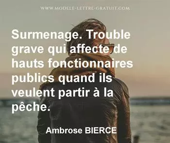 Citation de Ambrose BIERCE