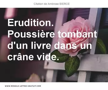 Citations Ambrose BIERCE