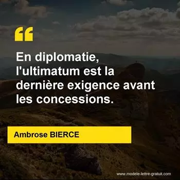 Citation Ambrose BIERCE
