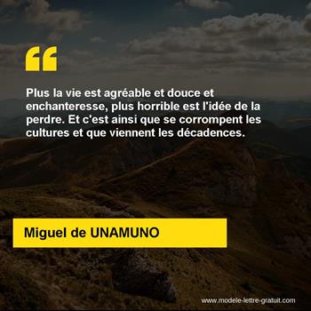 Citation de Miguel de UNAMUNO