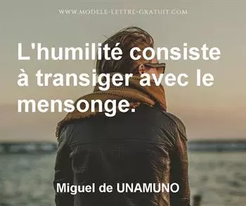 Citation de Miguel de UNAMUNO
