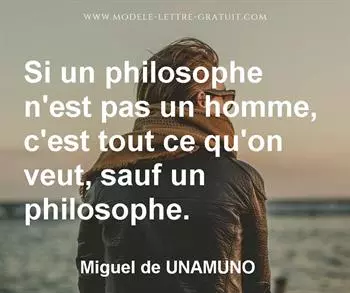 Citation de Miguel de UNAMUNO