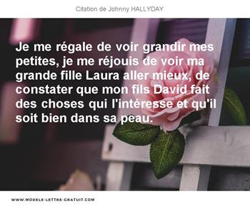 Citations Johnny HALLYDAY