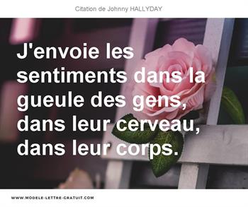 Citations Johnny HALLYDAY