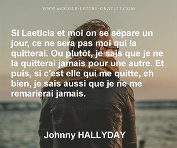 Citation de Johnny HALLYDAY