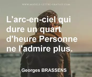 Citation de Georges BRASSENS