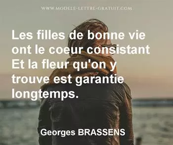 Citation de Georges BRASSENS
