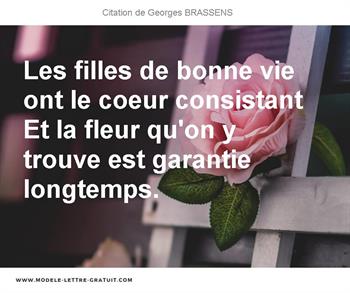 Citations Georges BRASSENS