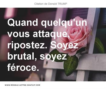 Citations Donald TRUMP