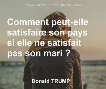 Citation de Donald TRUMP
