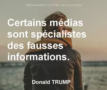Citation de Donald TRUMP