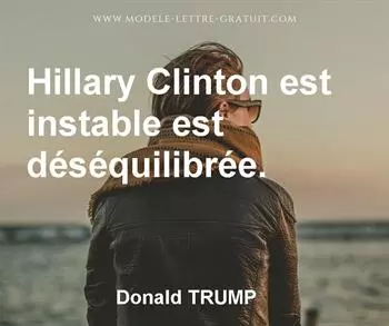 Citation de Donald TRUMP