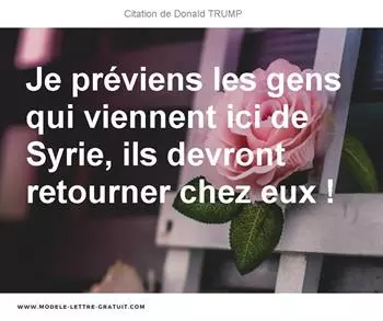 Citations Donald TRUMP