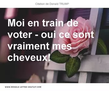 Citations Donald TRUMP