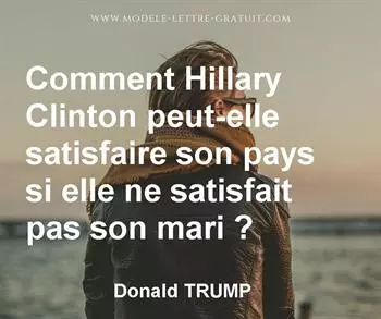 Citation de Donald TRUMP