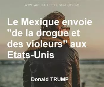 Citation de Donald TRUMP
