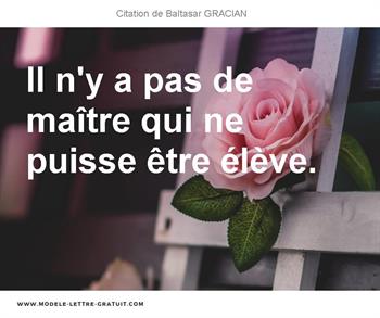 Citations Baltasar GRACIAN