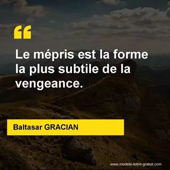 Citation Baltasar GRACIAN