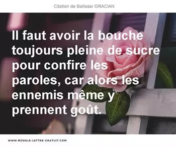 Citations Baltasar GRACIAN