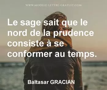 Citation de Baltasar GRACIAN